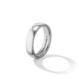 David Yurman Streamline® Band Ring in Sterling Silver, 6mm