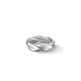 David Yurman DY Helios™ Band Ring in Sterling Silver, 6mm