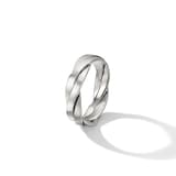 David Yurman DY Helios™ Band Ring in Sterling Silver, 6mm