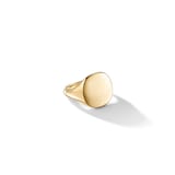 David Yurman DY Pinky Ring in 18ct Yellow Gold, 13mm