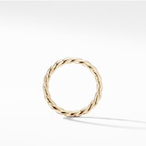 David Yurman Petite Band Ring in 18ct Yellow Gold, 2.8mm