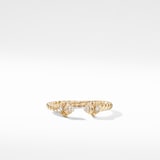 David Yurman Renaissance Ring in 18ct Yellow Gold with Diamonds, 2.3mm