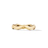 David Yurman Zig Zag Stax™ Ring in 18ct Yellow Gold, 3mm