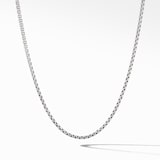 David Yurman Box Chain Necklace in Sterling Silver, 2.7mm