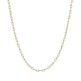 David Yurman DY Madison® Chain Necklace In 18ct Yellow Gold, 3mm