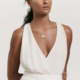 David Yurman Petrvs® Angel Pendant In 18ct Yellow Gold, 13.5mm