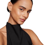 David Yurman Cablespira® Hoop Earrings In 18ct Yellow Gold, 3/4in