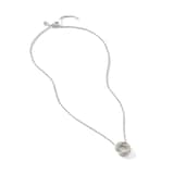 David Yurman Crossover Pendant Necklace In Sterling Silver With 18ct Yellow Gold, 14.5mm