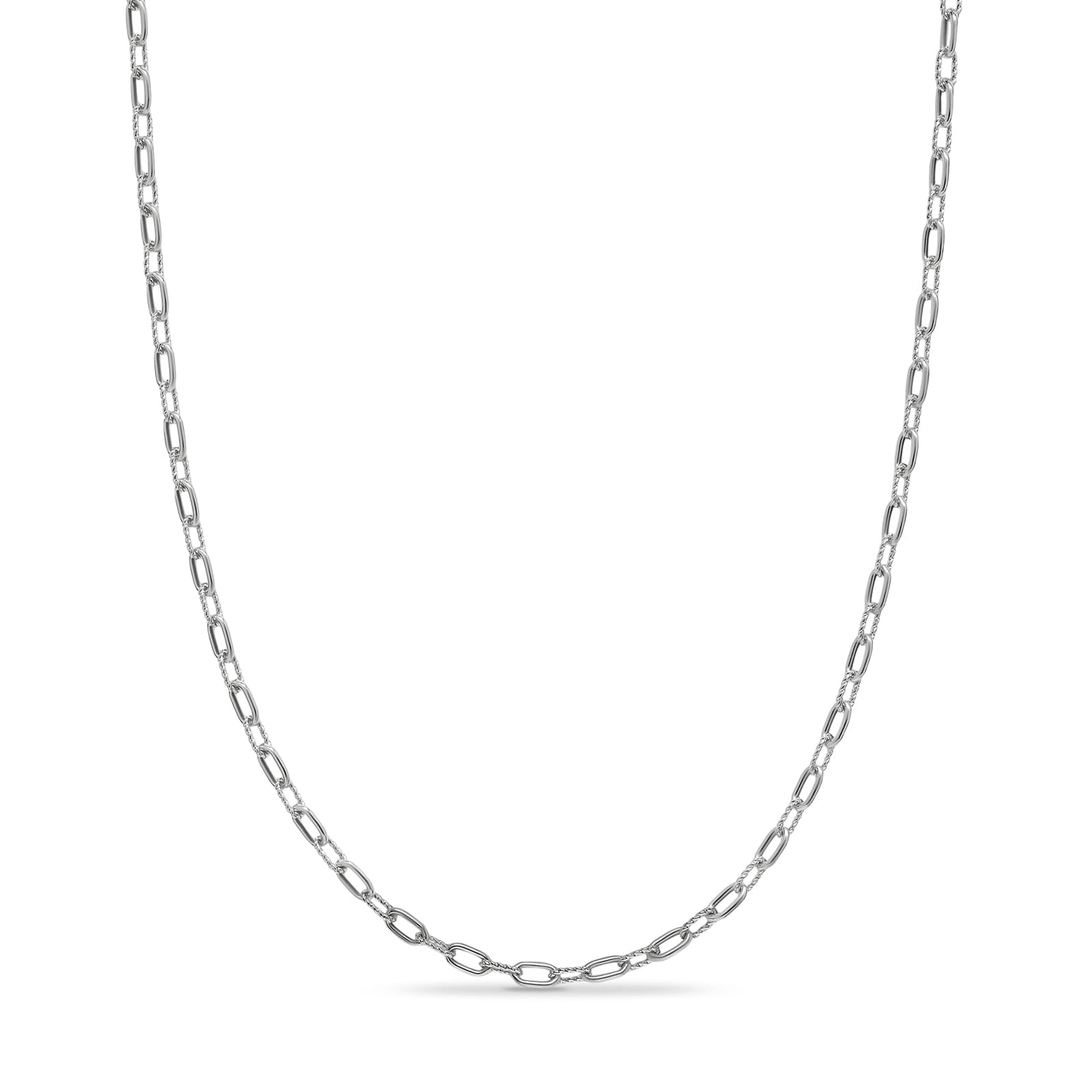 David Yurman DY Madison® Chain Necklace In Sterling Silver, 3mm