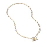 David Yurman DY Madison® Elongated Chain Necklace In 18ct Yellow Gold, 3.5mm