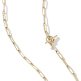 David Yurman DY Madison® Elongated Chain Necklace In 18ct Yellow Gold, 3.5mm