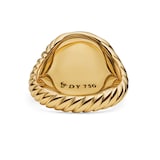 David Yurman Sculpted Cable Pinky Ring In 18ct Yellow Gold, 13mm