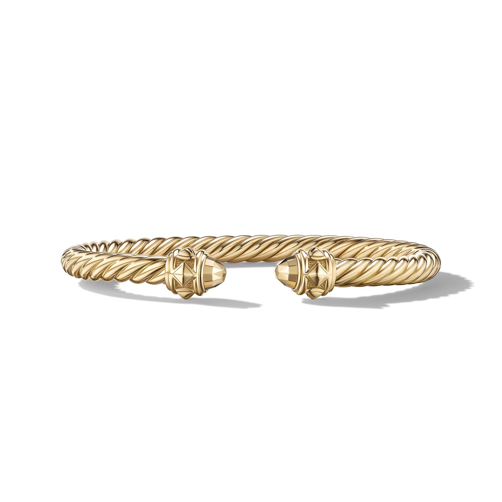 David Yurman Renaissance® Cablespira Bracelet In 18ct Yellow Gold, 5mm