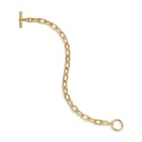 David Yurman DY Madison® Toggle Chain Bracelet In 18ct Yellow Gold, 6mm