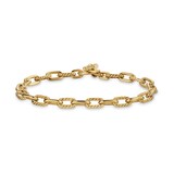 David Yurman DY Madison® Toggle Chain Bracelet In 18ct Yellow Gold, 6mm