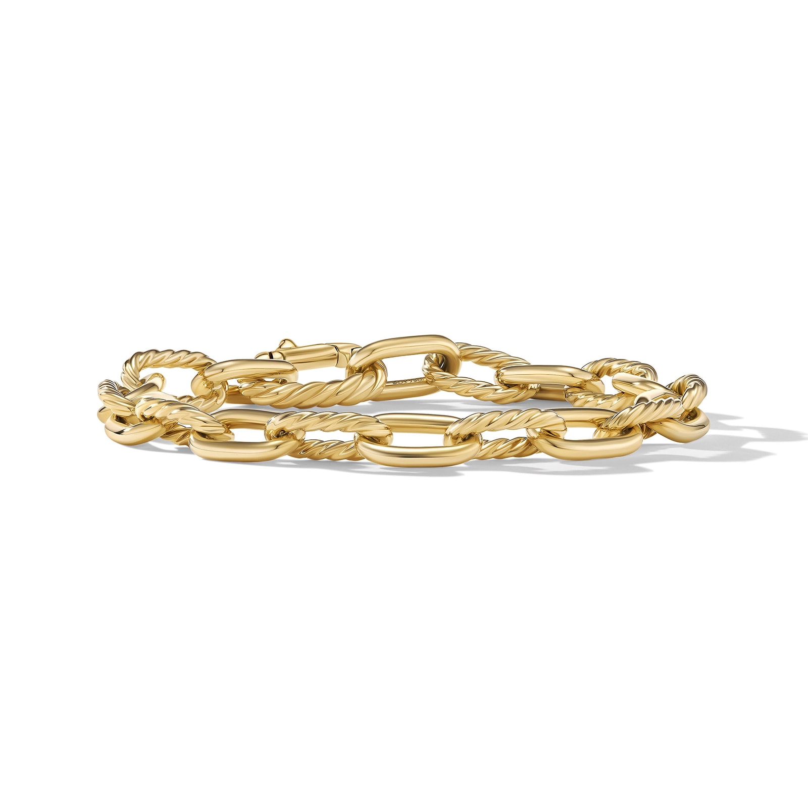 DY Madison® Chain Bracelet In 18ct Yellow Gold - Size Small