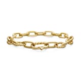 David Yurman DY Madison® Chain Bracelet In 18ct Yellow Gold, 8.5mm