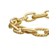 David Yurman DY Madison® Chain Bracelet In 18ct Yellow Gold, 8.5mm