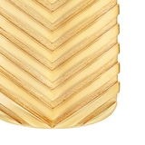 David Yurman Chevron Tag in 18ct Yellow Gold, 27mm