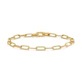 David Yurman DY Madison® Chain Bracelet in 18ct Yellow Gold, 4mm