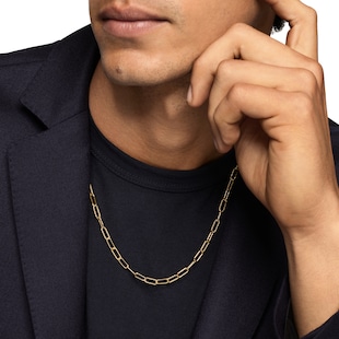 David Yurman DY Madison® Chain Necklace in 18ct Yellow Gold, 4mm