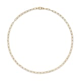 David Yurman DY Madison® Chain Necklace in 18ct Yellow Gold, 4mm