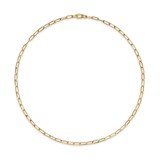 David Yurman DY Madison® Chain Necklace in 18ct Yellow Gold, 4mm