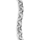 David Yurman DY Mercer® Toggle Chain Bracelet in Sterling Silver with 18ct Yellow Gold and Diamonds, 12.7mm