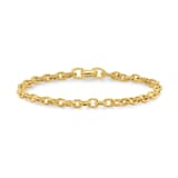 David Yurman DY Mercer® Petite Chain Bracelet in 18ct Yellow Gold, 4.5mm