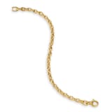 David Yurman DY Mercer® Petite Chain Bracelet in 18ct Yellow Gold, 4.5mm