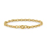 David Yurman DY Mercer® Petite Chain Bracelet in 18ct Yellow Gold, 4.5mm