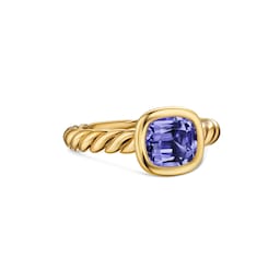 37901072 - DY Mercer® Stone Ring in 18ct Yellow Gold with Iolite, 7mm