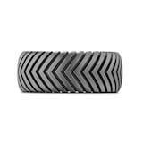 David Yurman Chevron Band Ring in Titanium, 10mm