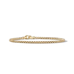 37901601 - Box Chain Bracelet in 18ct Yellow Gold - Size Medium