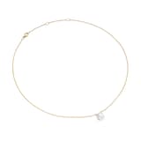David Yurman Pearl Classics Necklace In 18ct Yellow Gold With Diamonds, 6.5mm