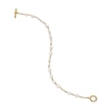 David Yurman Pearl Classics Toggle Chain Bracelet In 18ct Yellow Gold, 4.5mm - Size Medium