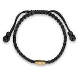 David Yurman Petrvs® Horse Station Bracelet In 18ct Yellow Gold And Black Onyx - Size Medium