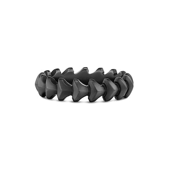 David Yurman Armory® Band Ring In Black Titanium, 6.2mm - Ring Size 9 David Yurman Armory® Band Ring In Black Titanium, 6.2mm - Ring Size 9