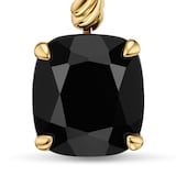 David Yurman Marbella Drop Earrings In 18ct Yellow Gold With Black Onyx, 11mm