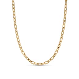 37901689 - DY Madison® Chain Link Necklace In 18ct Yellow Gold, 6mm