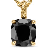 David Yurman Châtelaine® Marbella Pendant In 18ct Yellow Gold With Black Onyx, 11mm