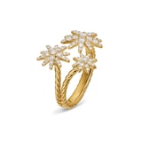David Yurman Starburst Multi Star Ring In 18ct Yellow Gold With Diamonds - Ring Size 7