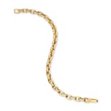David Yurman Streamline Link Bracelet In 18ct Yellow Gold With Diamonds, 5.5mm - Size Medium
