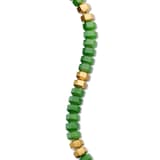 David Yurman Hex Bead Bracelet In Nephrite Jade And 18ct Yellow Gold, 6mm - Size Medium