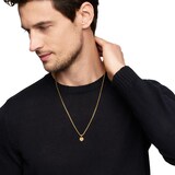 David Yurman Shipwreck Coin Amulet In 18ct Yellow Gold, 10.5mm