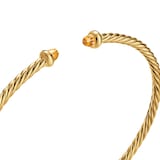 David Yurman Micro Cablespira® Flex Bracelet In 18ct Yellow Gold With Citrine, 2.6mm