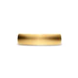David Yurman Streamline® Band Ring In 18ct Yellow Gold, 6.2mm - Ring Size R