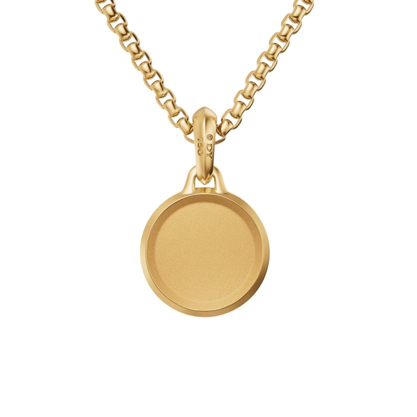 David Yurman St. Christopher Amulet In 18ct Yellow Gold, 21.2mm David Yurman St. Christopher Amulet In 18ct Yellow Gold, 21.2mm