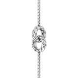 David Yurman Sculpted Cable Chain Bracelet In Sterling Silver, 8mm
