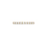 David Yurman Petite Pave Band Ring In 18ct Yellow Gold With Diamonds, 2.3mm - Ring Size 6